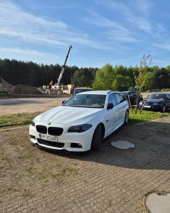 wielkopolskie BMW Seria 5 cena 62999 przebieg: 256300, rok produkcji 2013 z Piła